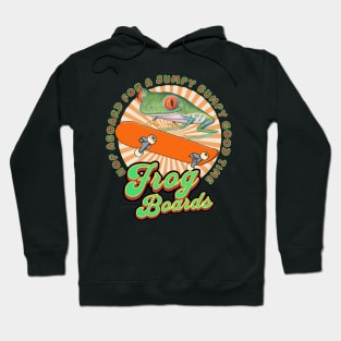 Cute Funny Red Eyed Tree Frog Hoodie